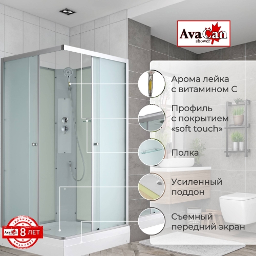 Душевая кабина CK2090N без крыши