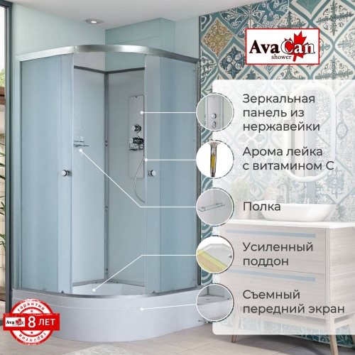 Душевая кабина D3010 N без крыши