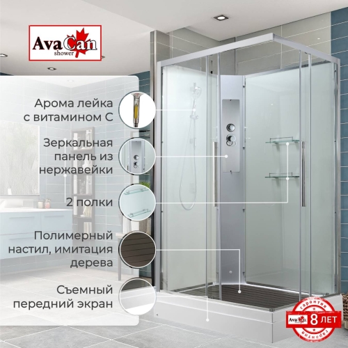 Душевая кабина K2012N без крыши