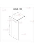 Душевая перегородка AvaCan LB 100