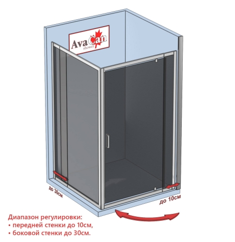 Душевое ограждение RN80-1